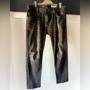 AG Tellis Modern Slim Jeans in “Splendor” aka Black, Size 33x30